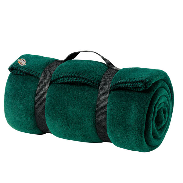 Port Authority - Valu Fleece Blanket with Strap - Embroidered Logo Thumbnail