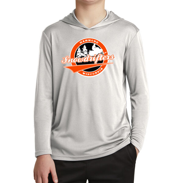Sport-Tek Youth Posicharge Competitor Hooded Pullover - Printed Logo Thumbnail