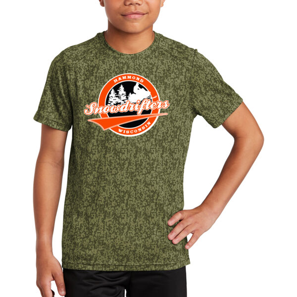 Sport-Tek Youth Digi Camo Tee - Printed Logo Thumbnail