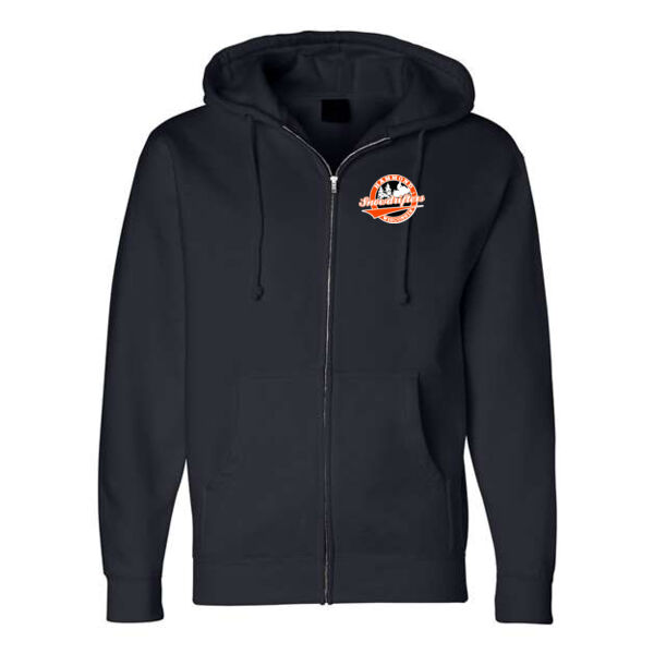 Independent Trading Co. Heavyweight Full-Zip Hooded Sweatshirt - Embroidered Logo Thumbnail